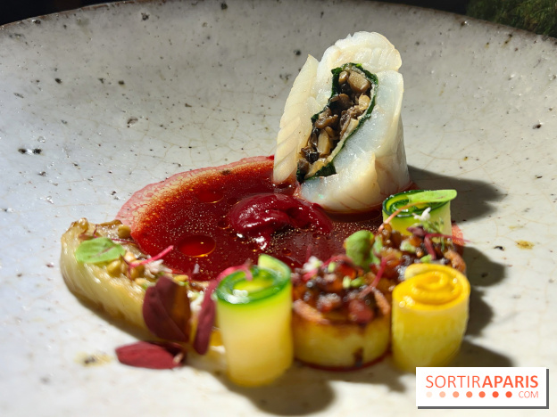 ERH - Turbot, betterave, radis fumé