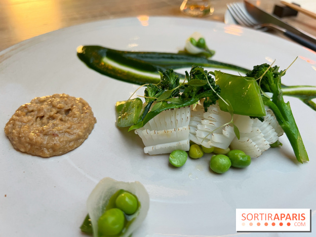 ERH - Seiche à l'eucalyptus, épinard, sumiso