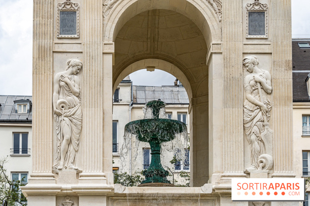 La Fontaine des Innocents restaurée à Paris