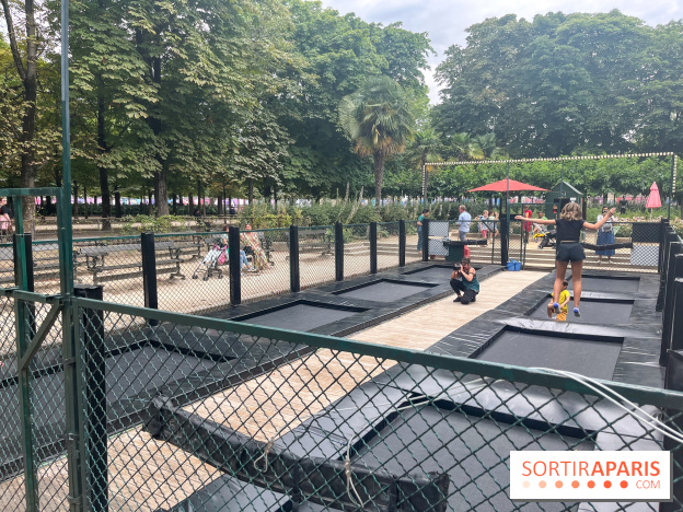 Jardin des Tuileries aires de jeux - nos photos