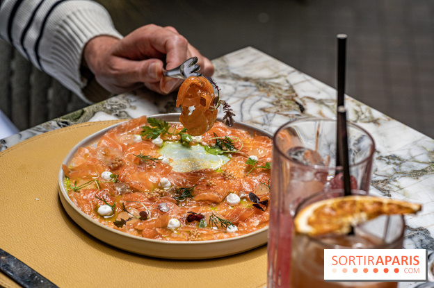 La terrasse cachée du Burgundy pour déjeuner au soleil dans le 8e -  A7C8481