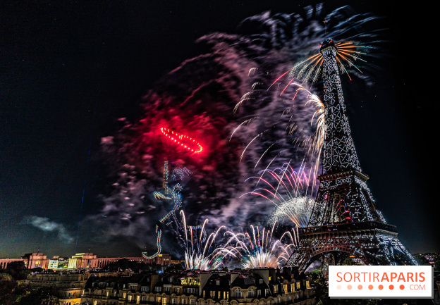Feu d'artifice du 14 juillet de Paris 2024, les photos 