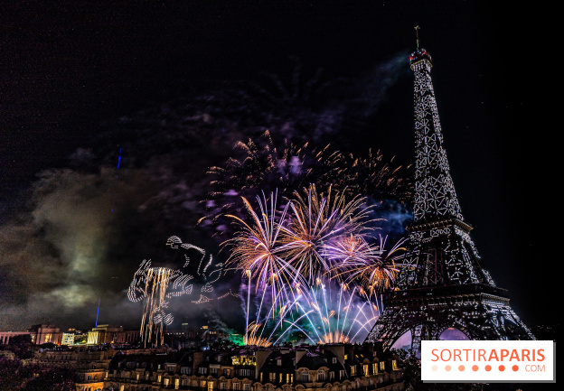 Feu d'artifice du 14 juillet de Paris 2024, les photos 