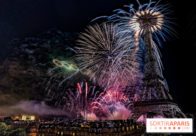 Feu d'artifice du 14 juillet de Paris 2024, les photos 
