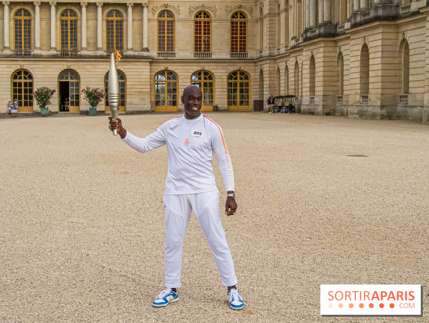 JO Paris 2024 : Les porteurs et relais de la flamme à Versailles -  Steve Toussaint