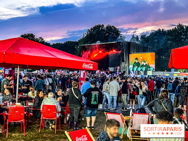 La Fan zone de Saint-Quentin en Yveli!nes, soirée Ofenbach et drones - IMG 1800