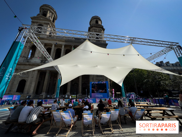 JO Paris 2024 : Fan zone Saint-Sulpice