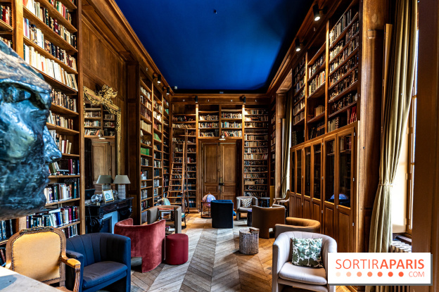 Le brunch à volonté exceptionnel de la Maison du Val à Saint-Germain-en-Laye dans les Yvelines - 78  -  bibliothèque