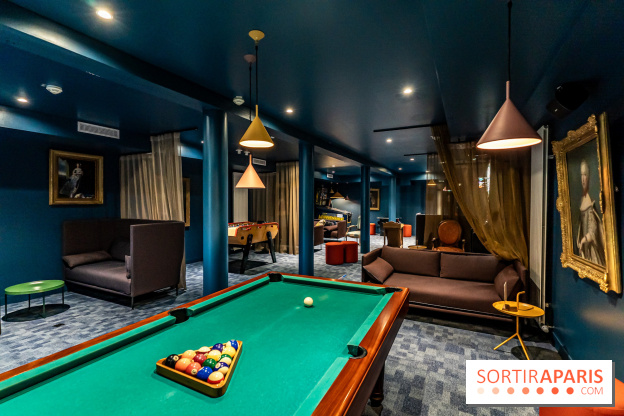 Le brunch à volonté exceptionnel de la Maison du Val à Saint-Germain-en-Laye dans les Yvelines - 78  -  gaming room - salle de jeux