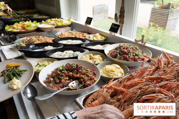 Le brunch à volonté exceptionnel de la Maison du Val à Saint-Germain-en-Laye dans les Yvelines - 78  -  buffet garni