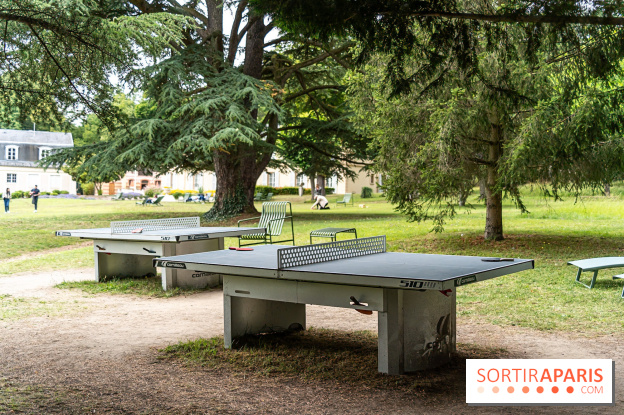 Le brunch à volonté exceptionnel de la Maison du Val à Saint-Germain-en-Laye dans les Yvelines - 78  -  table de ping pong