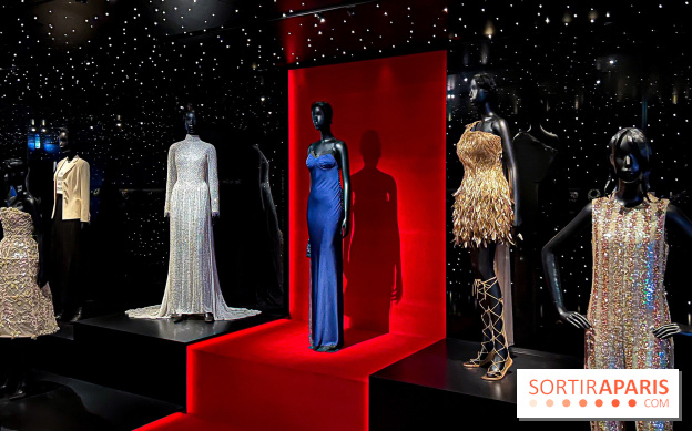 JO paris 2024 : Les tenues de scène de Lady Gaga, Aya Nakamura et Céline Dion exposées à la Galerie Dior  - image00033