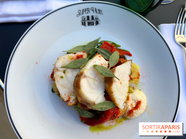 Super Huit - Lotte, poivrons, guindillas