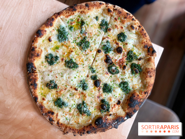 Oobatz - Pizza épinards ail