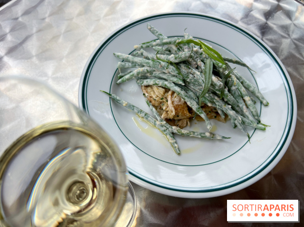 Le Cornichon - Poulet rôti, haricots verts