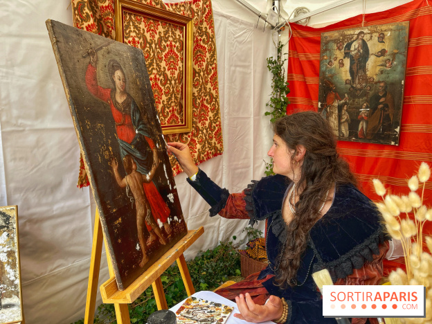 Paris vaut bien une fête - restauration tableau