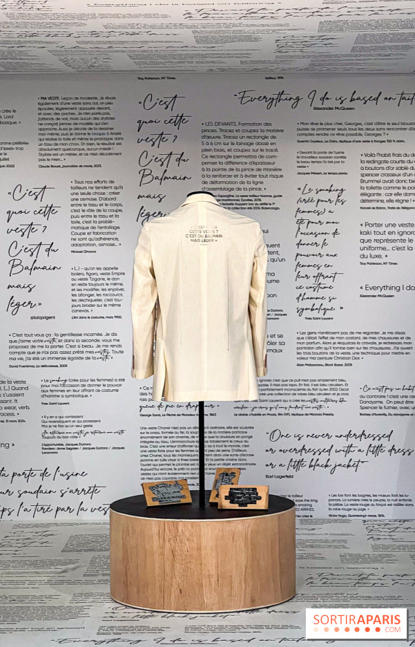 Vestologie, l'exposition sur la Veste au Printemps Haussmann