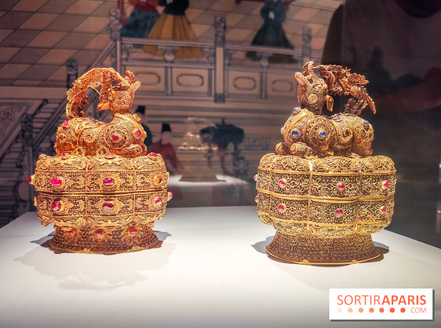 L'or des Ming, l'exposition luxueuse du musée Guimet se dévoile  - IMG20240917172741