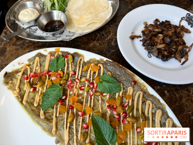 Faubourg Daimant - Carpaccio d'aubergines brûlées