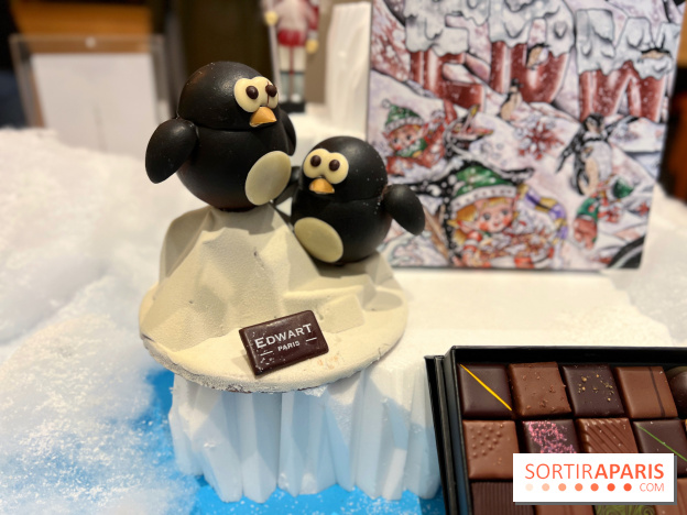 Chocolats de Noël et calendrier de l'Avent 2024 d'Edwart Chocolatier