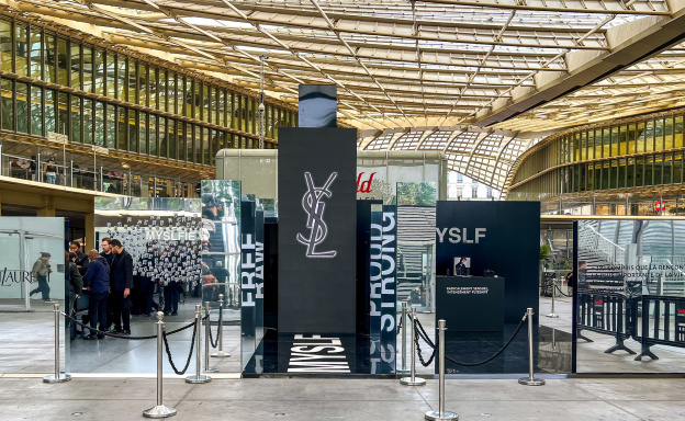 Yves Saint Laurent Beauty pop up Libre