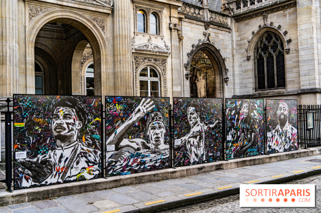 Les visages des Jeux, l'exposition street-art gratuite de Jo Di Bona à Paris