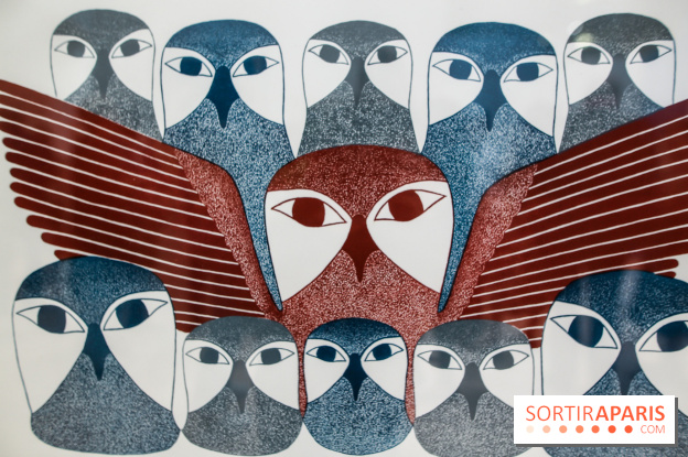 Exposition sur l'art inuit au Centre culturel canadien, nos photos