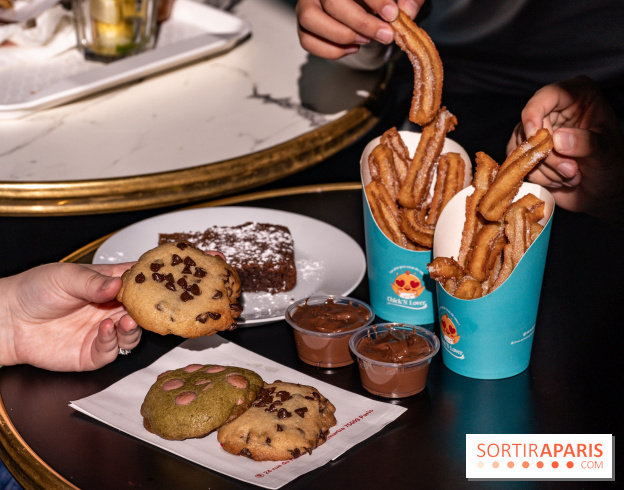 Chick’n Lover, le resto de poulet frit maison Paris 9e -  dessert - cookie - churros