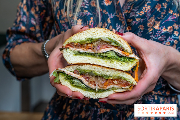 Emma Duvéré, le café - pâtisserie Paris 11 -  bun végétarien