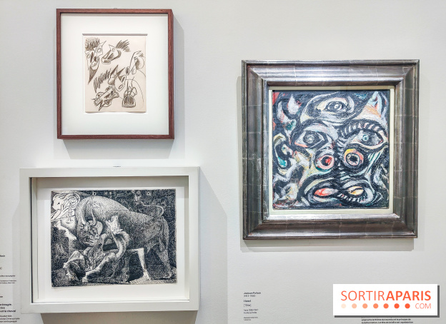 Jackson Pollock, les premières années : l'exposition rétrospective au musée Picasso Paris - photos