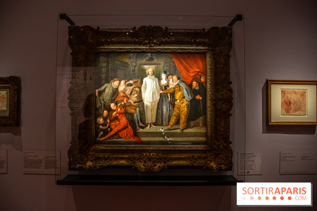 Exposition événement Revoir Watteau au musée du Louvre, autour de la figure de Pierrot