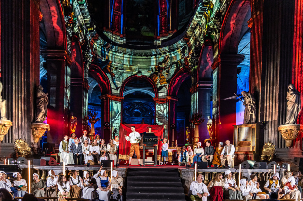 Paris Cœur de Lumières, le spectacle son et lumière à l'église Saint-Sulpice - les photos