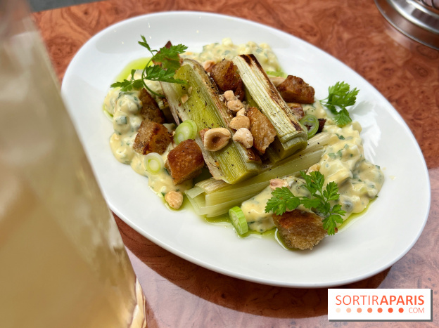 Restaurant Dame - Poireaux, sauce gribiche