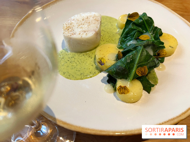 Aldehyde - Flétan, épinards, beurre blanc