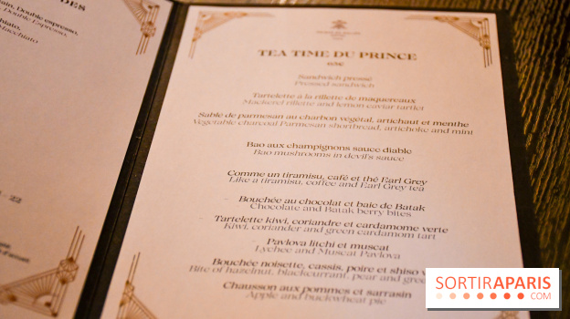 Le Tea Time de l'Hôtel du Prince de Galles à Paris par Hélène Kerloeguen