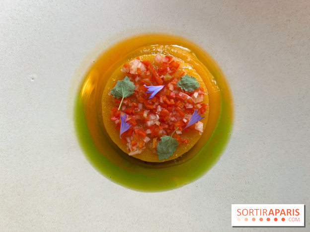 Maison Brut Paris - Doubeurre, piment végétarien, agastache