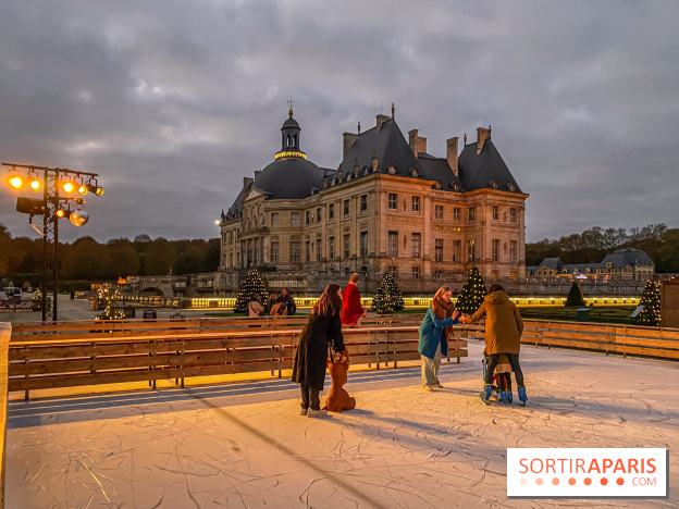 Noël 2024 au Château de Vaux-le-Vicomte : une expérience magique avec une patinoire
