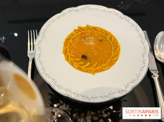 Le Grand Diner, Hôtel San Régis - Potage de courge