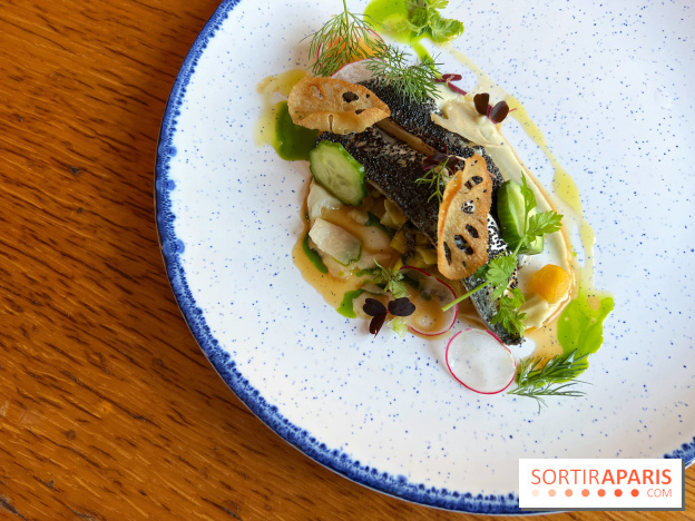 Fugue Restaurant - Sardines grillées au pavot bleu