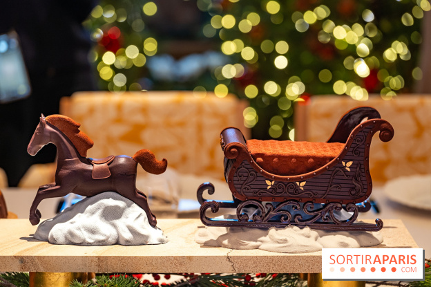 La Bûche de Noël 2024 et créations de Fête du Cheval Blanc par Maxime Frédéric et son équipe -  A7C6308
