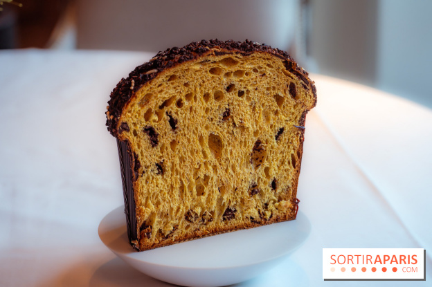 La bûche de Noël Triton du Shangri La Paris 2024 par Maxence Barbot et sa galette des rois 2025 - photos