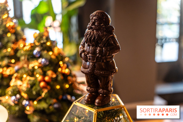 Les bûches de Noël de Jeffrey Cagnes 2024 - photos -  Père Noël