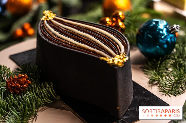 Les bûches de Noël de Jeffrey Cagnes 2024 - photos -  Vaniglia : Bûche Signature