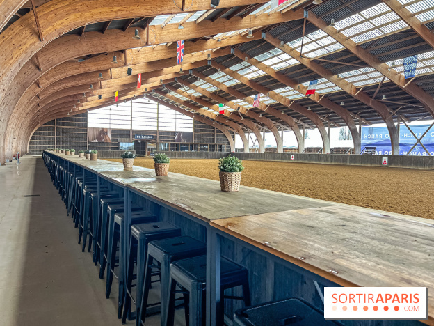 Bo Ranch, le restaurant - bar, site événementiel et lieu de compétition de Reining - manège - dîner