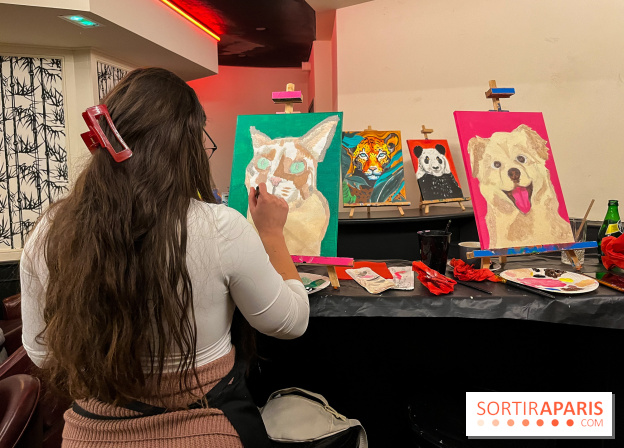 Paint your pet, l'atelier créatif pour peindre votre animal de compagnie - nos photos