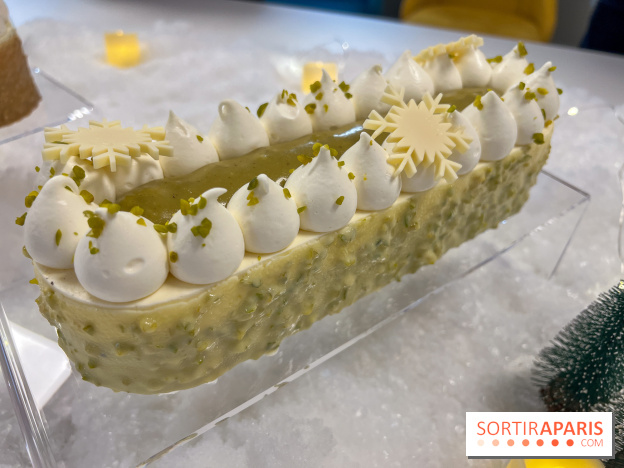 Bûches de Noël 2024 Bo&Mie - Flocon d'Orient