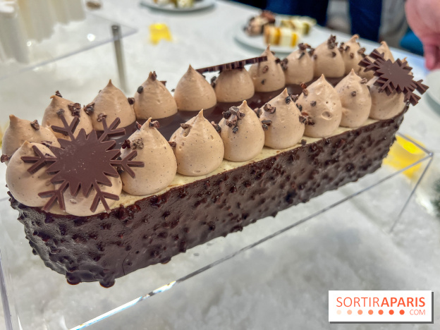 Bûches de Noël 2024 Bo&Mie - Flocon Cacao