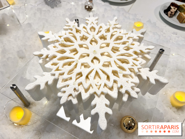 Bûches de Noël 2024 Bo&Mie - Le Flocon