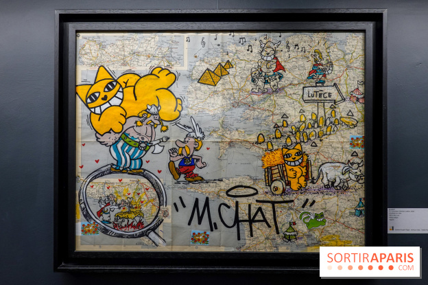 M. Chat, nos photos de son expo à la Galerie Brugier-Rigail