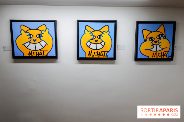 M. Chat, nos photos de son expo à la Galerie Brugier-Rigail - DSC05939